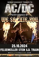 WE SALUTE YOU - WORLD ́S BIGGEST TRIBUTE TO AC/DC